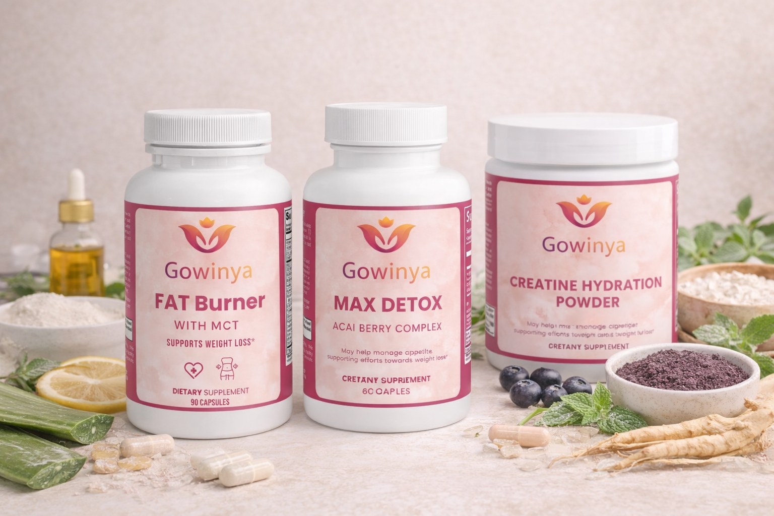 Gowinya Fat Burner à base de MCT